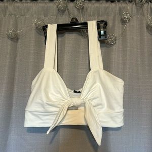 Shein Bow top never worn